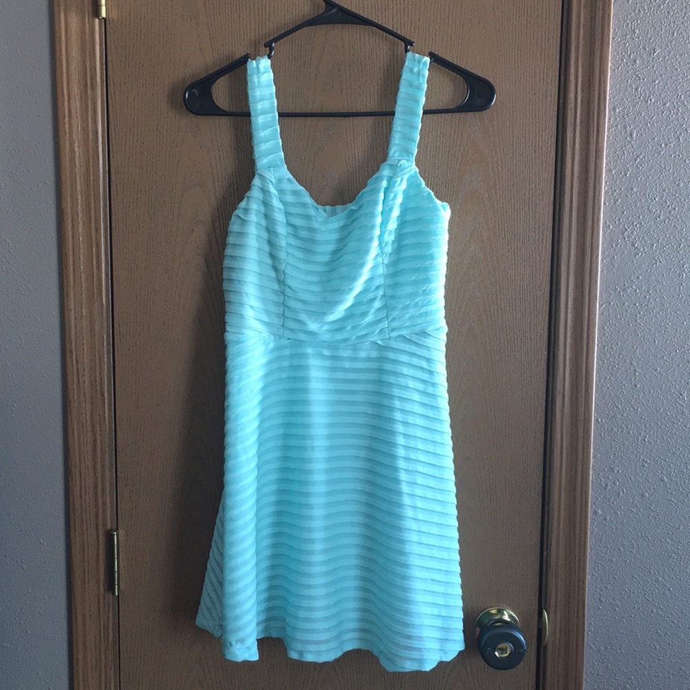 Thick strap dress